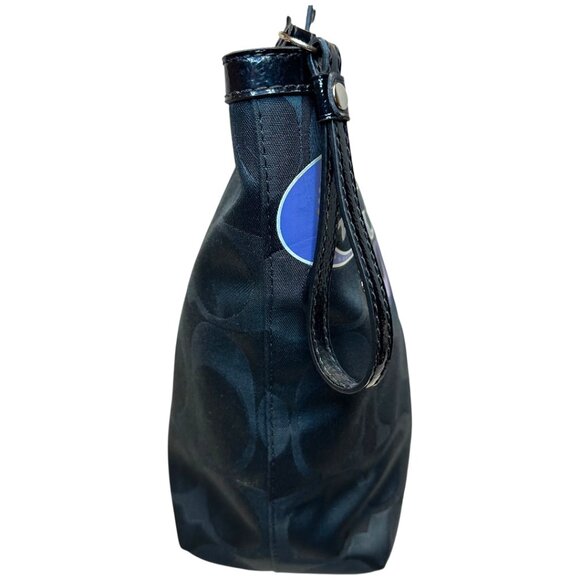 COACH DAISY POP OPTIC BLACK TOTE BAG - Picture 6 of 11